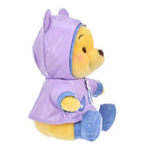 Winnie the Pooh Plush Rain raincoat hydrangea flower cute Disney Store Japan New